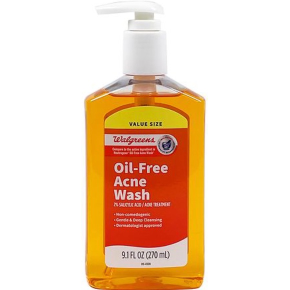 Oil Free Acne Wash 9.1 OZ  2% Salicylic Acid/ Acne Treatment Gentle - Picture 1 of 5